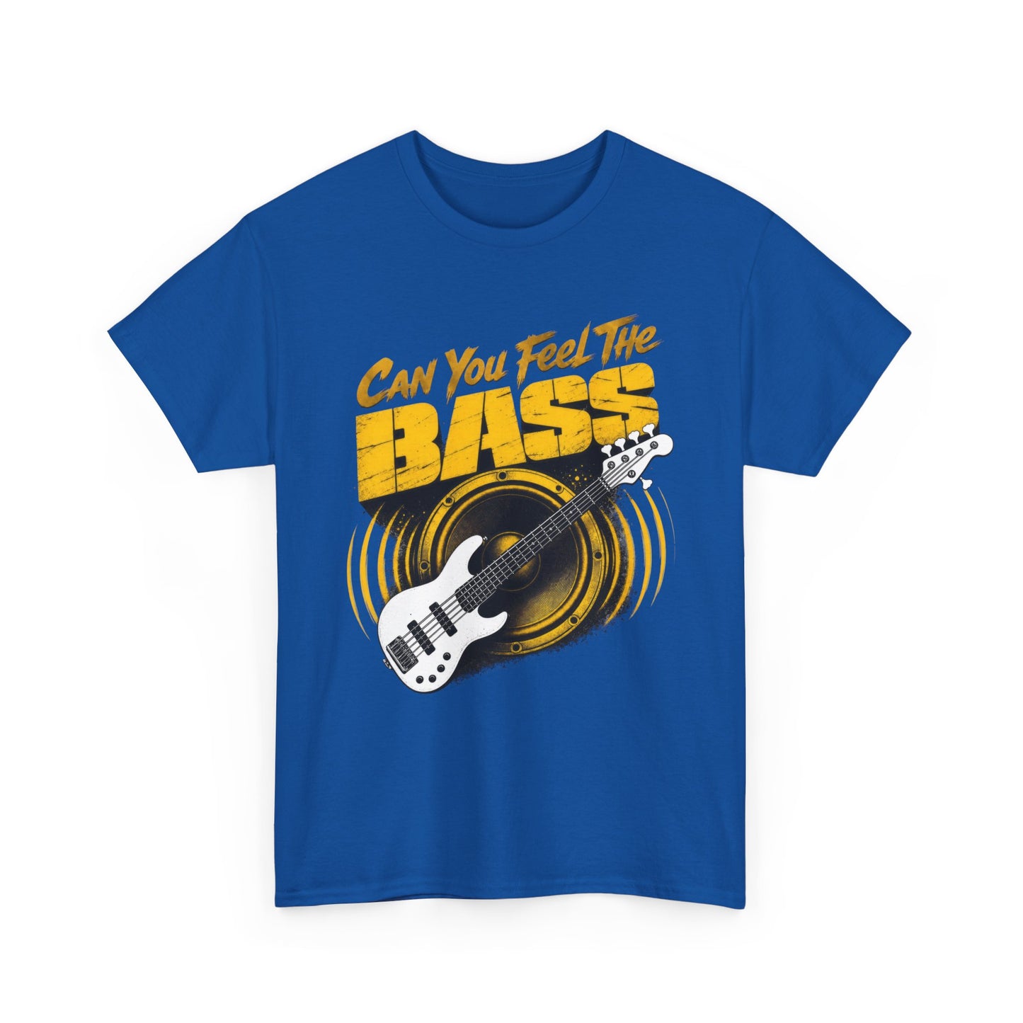 Can You Feel The Bass Bass Guitar T-Shirt | Music Lover Tee