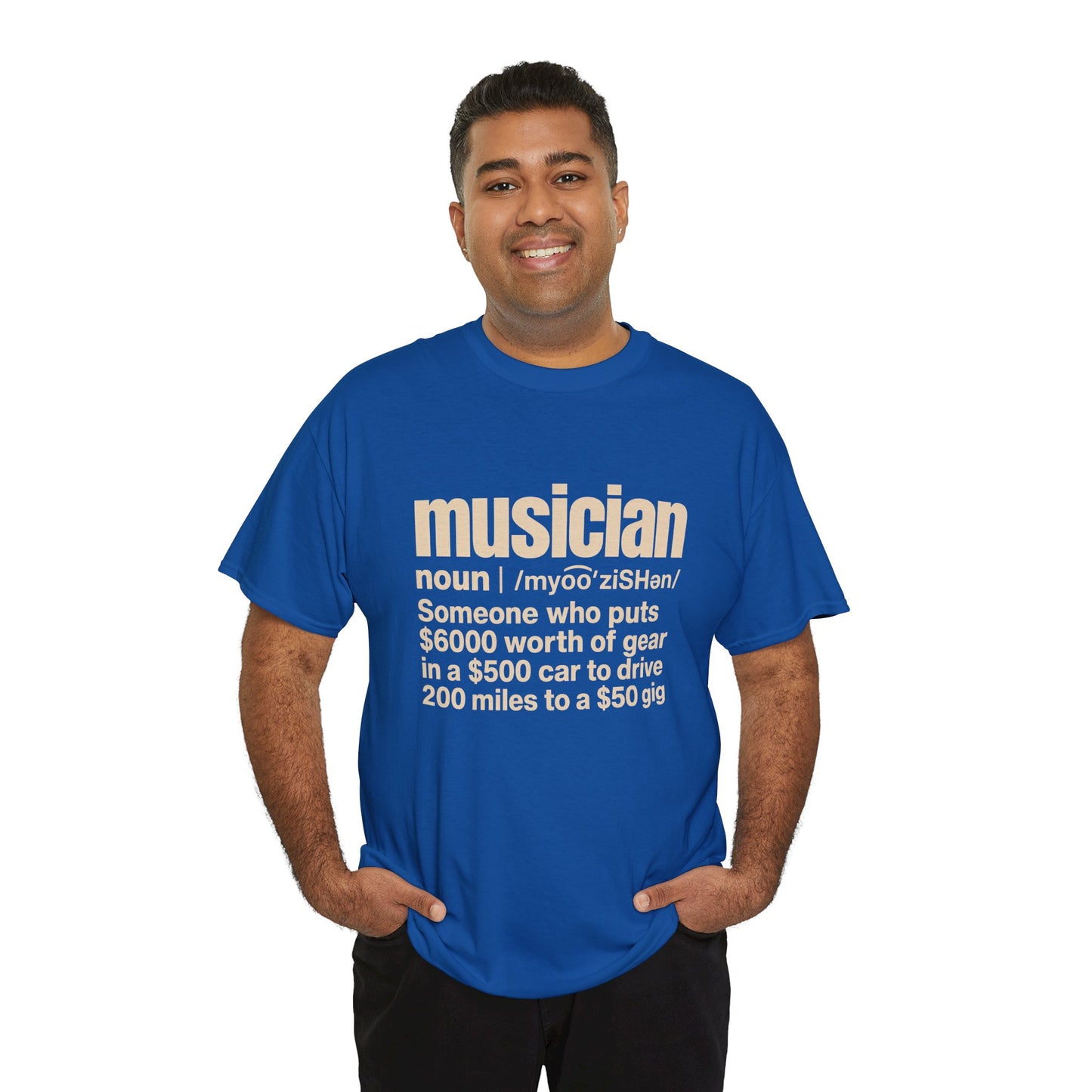 Musician definition tee, T-Shirt | Musician gear humor, Band life shirt